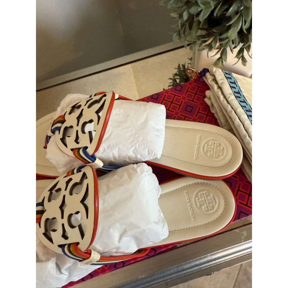 Tory Burch Mignon Miller Sandal Size 9.5 - Picture 5 of 6